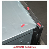 SHARP K-62D19IM0-EU, Herdset edelstahl/schwarz