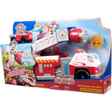 Spin Master Paw Patrol Fire Rescue - Marshalls Deluxe Feuerwehr-Truck, Spielfahrzeug 