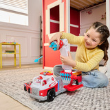 Spin Master Paw Patrol Fire Rescue - Marshalls Deluxe Feuerwehr-Truck, Spielfahrzeug 