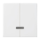 0 Bedienelement Dimmer zweiteilige Taste weiß, Retail