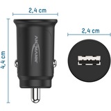 Ansmann In-Car-Charger CC105, Ladegerät schwarz