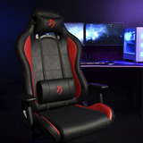 Arozzi Torretta SoftPU, Gaming-Stuhl schwarz/rot, Black - Red