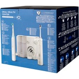 Braun Oral-B Center OxyJet Reinigungssystem - Munddusche + Oral-B iO4, Mundpflege weiß