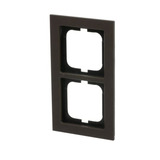 Busch-Jaeger Abdeckrahmen 2-fach, Abdeckung braun, Retail