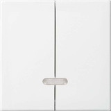 Busch-Jaeger Bedienelement Dimmer zweiteilige Taste weiß, Retail