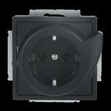 Busch-Jaeger Servicesteckdose 20 EUCBDR-885 schwarz, Retail