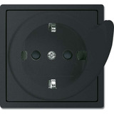 Busch-Jaeger Servicesteckdose 20 EUCBDR-885 schwarz, Retail