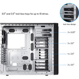 Chieftec BW-01B-OP, Tower-Gehäuse schwarz