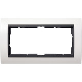 Gira Abdeckrahmen mit Zwischenrahmen und Klemmbefestigung weiß, Retail