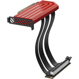 HYTE PCIe 5.0 Hyper Riser, Verlängerungskabel rot/schwarz, 20cm