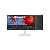 LG 38WR85QC-W, LED-Monitor 95.3 cm (37.5 Zoll), weiß, UWQHD+, Nano-IPS, Curved, AMD Free-Sync Premium Pro, Nvidia G-Sync kompatibel, 144Hz Panel