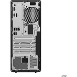 Lenovo ThinkCentre M75t Gen 5 (12X90004GE), PC-System schwarz, Windows 11 Pro