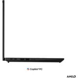 Lenovo ThinkPad T14 AMD G7 (21WV002YGE), Notebook schwarz, AMD Ryzen AI 7 450, AMD Radeon 860M, 32 GB DDR5, 512 GB (512 GB SSD), Windows 11 Pro