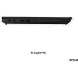 Lenovo ThinkPad T14 AMD G7 (21WV002YGE), Notebook schwarz, AMD Ryzen AI 7 450, AMD Radeon 860M, 32 GB DDR5, 512 GB (512 GB SSD), Windows 11 Pro