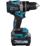 Makita Akku-Schlagbohrschrauber HP002GA202 XGT, 40Volt blau/schwarz, 2x Li-Ion XGT Akku 2,0Ah, MAKPAC