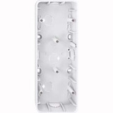 Merten Aufputzgehäuse 3-fach glänzend Retail