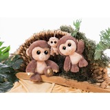 NICI Glubschis Schlenker Affe Hobson, Kuscheltier braun/beige,  Safari, 15 cm