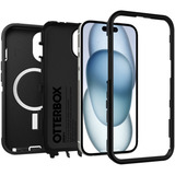 Otterbox Defender, Handyhülle schwarz, iPhone 16e/15/14/13, MagSafe