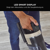 Shark Stratos Akkustaubsauger IZ400EUT, Stielstaubsauger schwarz/silber