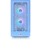 Thermaltake Ceres 330 TG ARGB , Tower-Gehäuse hellblau, Tempered Glass