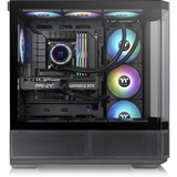 Thermaltake View 370 TG ARGB, Tower-Gehäuse schwarz, Tempered Glass x 3
