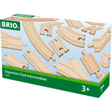 BRIO World Mittleres Schienensortiment, Bahn holz