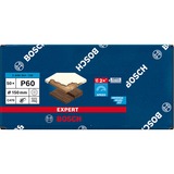 Bosch Professional Expert C470 Schleifblatt, Ø 150mm, K60 Multilochung 50 Stück, für Exzenterschleifer