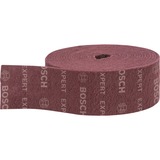 Bosch Professional Expert Vliesrolle N880 Medium A, 115mmx10m, Schleifblatt rot, 10 Meter Rolle, zum Handschleifen