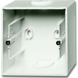 Busch-Jaeger Aufputz-Gehäuse einfach Ausführung matt weiß (matt), Retail