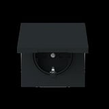 Busch-Jaeger Schutzkontakt Steckdose Safety Plus schwarz, Retail