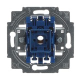 Busch-Jaeger Wechselschalter-Einsatz 230 Volt 10 Ampere Typ 2000/6 US Unterputz mit Steckklemme blau, Retail
