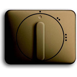 Busch-Jaeger Zentralscheibe für Dreistufen-Drehschalter ohne Nullstellung, Abdeckung bronze, Retail