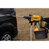 DEWALT 54 Volt Tragbarer Akku-Druckreiniger DCMPW1000N-XJ, Hochdruckreiniger gelb/schwarz, ohne Akku und Ladegerät