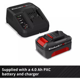 EINHELL Power X-Change Akku-Laubsauger VENTURRO 18/210 Kit, 18Volt, Laubsauger/Laubbläser rot/schwarz, 1x Li-Ionen Akku 4,0Ah, POWER FOR ALL ALLIANCE