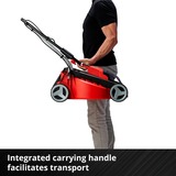 EINHELL Power X-Change Akku-Rasenmäher GE-CM 18/30 Li, 18Volt rot/schwarz, Li-Ionen Akku 3,0Ah