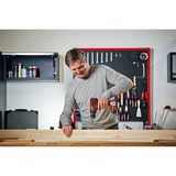EINHELL Professional Akku-Bohrschrauber TE-CD 18/50 Li BL, 18Volt rot/schwarz, 2x Li-Ionen Akku 2,0Ah