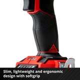 EINHELL Professional Akku-Bohrschrauber TE-CD 18/50 Li BL, 18Volt rot/schwarz, 2x Li-Ionen Akku 2,0Ah