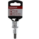 GEDORE Red Schraubendreher-Steckschlüssel-Einsatz, 1/2" chrom, Innensechskant 7mm
