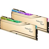 G.Skill DIMM 48 GB DDR5-6000 (2x 24 GB) Dual-Kit, Arbeitsspeicher gold, F5-6000J2836F24GX2-TR5NG, Trident Z5 Royal Neo, AMD EXPO