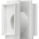 Gira Verbindungsstück für Aufputz-Gehäuse Gira Studio, Adapter weiß, Retail