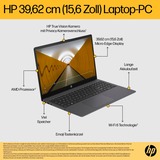 HP 15-fc0155ng, Notebook schwarz, ohne Betriebssystem, 39.6 cm (15.6 Zoll), 512 GB SSD