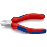 KNIPEX Seitenschneider 70 05 125, Schneid-Zange rot/blau, Länge 125mm