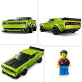 LEGO 77237 Speed Champions Dodge Challenger SRT Hellcat Sportwagen, Konstruktionsspielzeug 