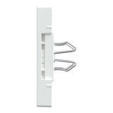 Merten Zentralplatte für RJ12-Telefonsteckdosen-Einsätze weiß, Retail