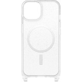 Otterbox React Necklace, Handyhülle transparent/silber, iPhone 16e/14, MagSafe