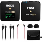 Rode Microphones Wireless GO II SINGLE, Mikrofon schwarz, USB-C