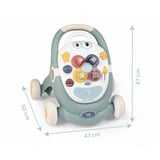 Smoby Little Smoby 3-in-1 Lauflernwagen, Geschicklichkeitsspiel 