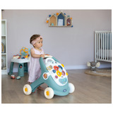 Smoby Little Smoby 3-in-1 Lauflernwagen, Geschicklichkeitsspiel 