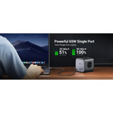 UGREEN DigiNest Cube Steckdosenleiste (3 AC-Steckdosen + 65W 2A2C) 