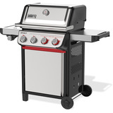 Weber Gasgrill Spirit S-435  edelstahl, 13,78 kW, mit Sear Zone und Seitenbrenner, Modell 2026